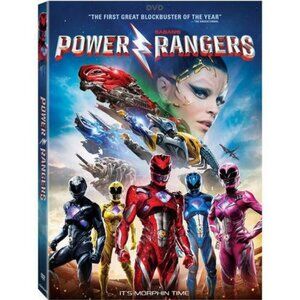 Power Rangers Movie DVD Includes Slip Cover